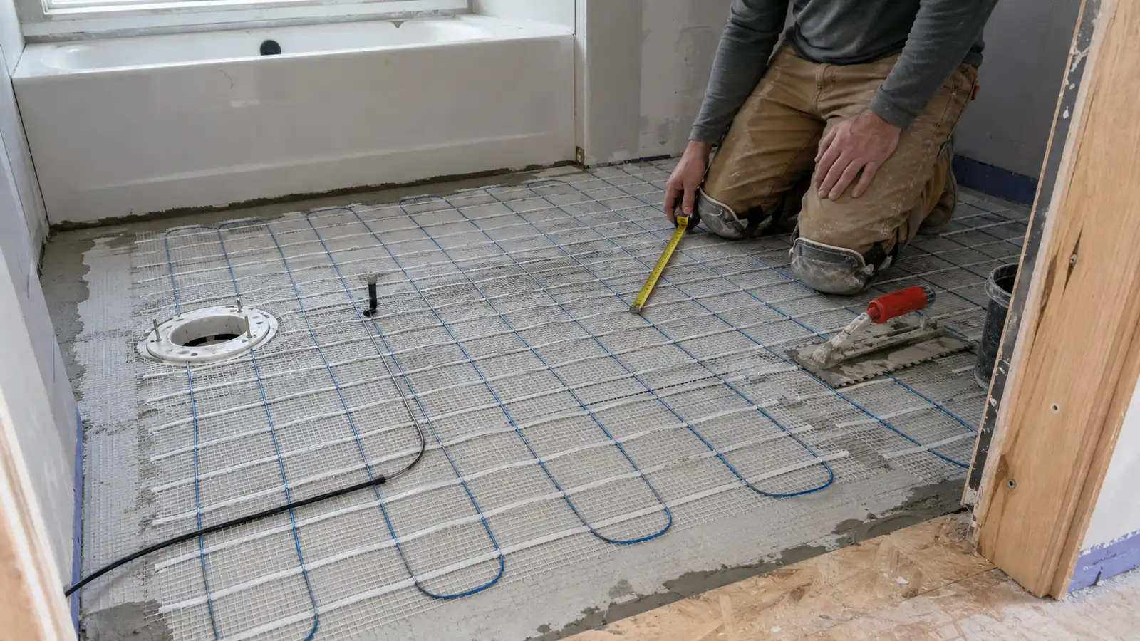 Heated Bathroom Floors planning in Madison, Wisconsin